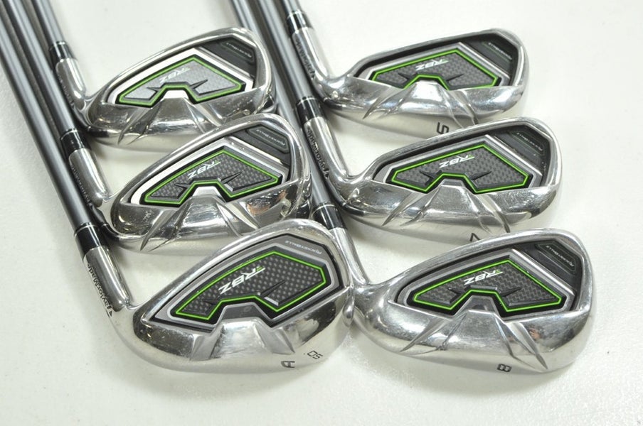 TaylorMade RocketBallz 6-PW,AW Iron Set Regular Flex Right Graphite # 205776