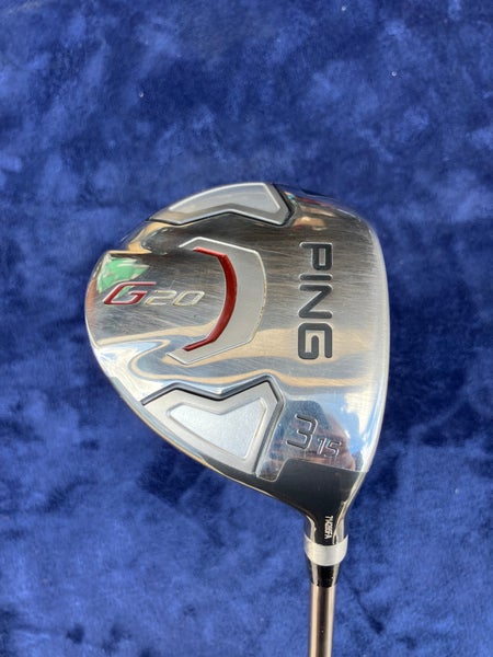 Men's Ping G20 Fairway Wood 15 Loft I Ping TFC 169F Regular Flex Right Handed (Used)