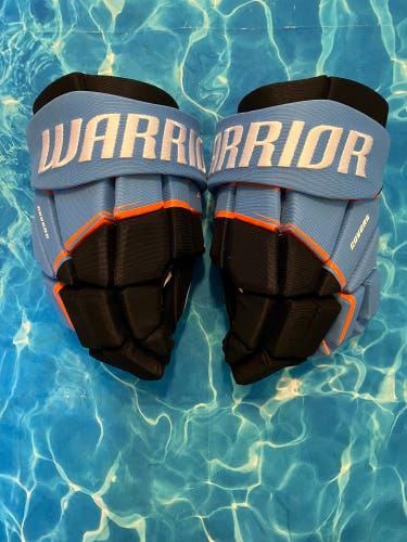 Blue Senior Warrior Covert Deluxe LT Gloves 14" (New)