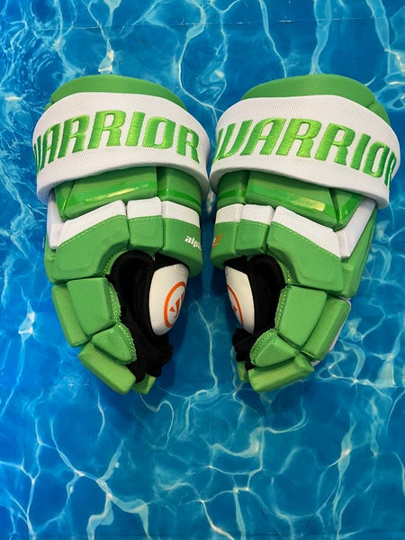 Green Senior Warrior Alpha Deluxe LT Gloves 14" (New)