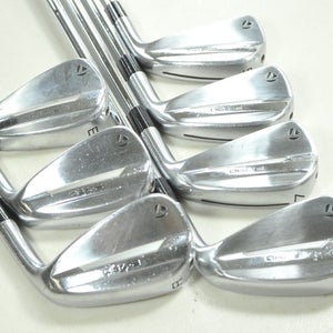 TaylorMade P790 2025 5-PW,AW Iron Set Stiff Flex Right DG S300 Steel # 205737