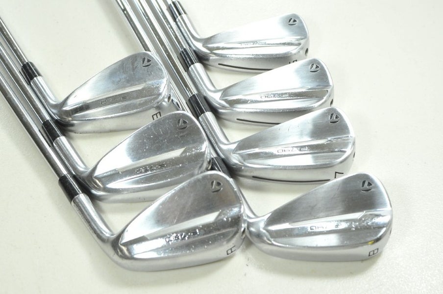 TaylorMade P790 2025 5-PW,AW Iron Set Stiff Flex Right DG S300 Steel # 205737
