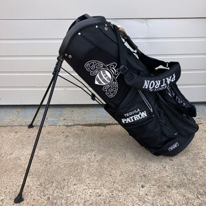 Black Men's Patron Tequila Standing Bag (Used)