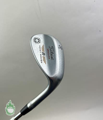 Right Handed Titleist Vokey Spin Milled 60*-04 Wedge Flex Steel Golf Club