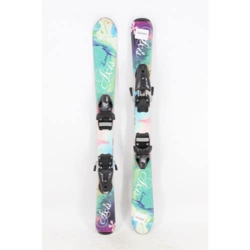 Axis Luna Kids Skis with Bindings - 90 cm Used
