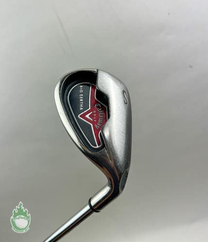 Used RH Callaway 2008 Big Bertha Sand Wedge Wedge Flex Steel Golf Club