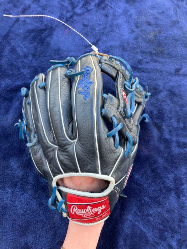 Blue Rawlings Select Pro Lite RH Infield Baseball Glove 11.5" (Used)