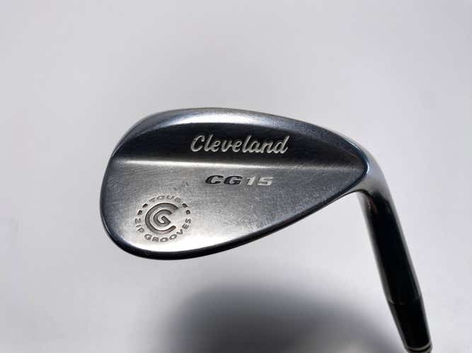 Cleveland CG15 Satin Chrome Lob Wedge LW 60* 12 Bounce Wedge Steel Mens RH