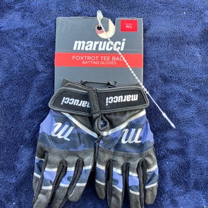 Black Medium Marucci Batting Gloves (New)