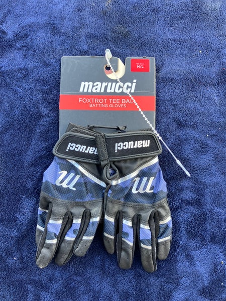 Black Medium Marucci Batting Gloves (New)