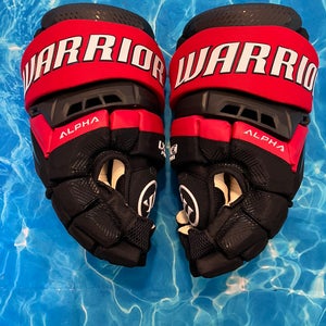 Red Senior Warrior Alpha LX3 Pro Gloves 14" (New)
