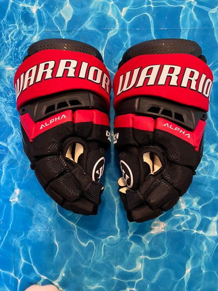 Red Senior Warrior Alpha LX3 Pro Gloves 14" (New)