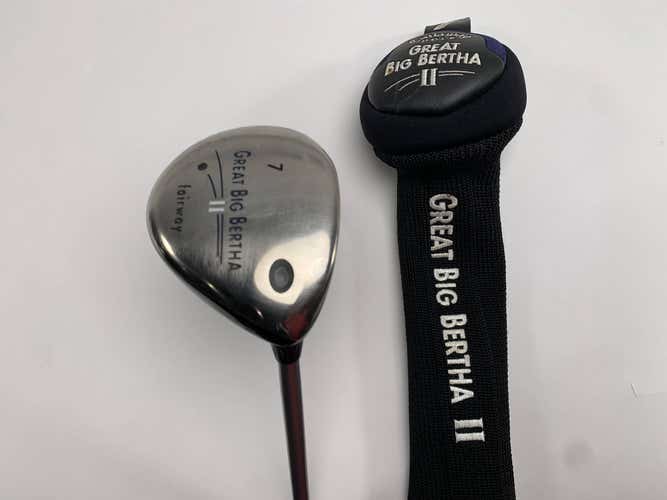 Callaway Great Big Bertha II 7 Fairway Wood 21* GBB System 50 50g Ladies RH HC
