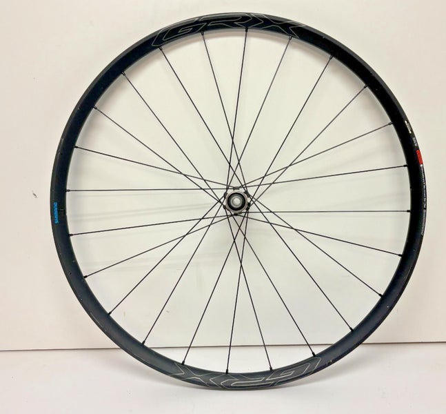 Shimano GRX WH-RX570 24-Spoke Tubeless Black Aluminum Disc 700C Disc Front Wheel