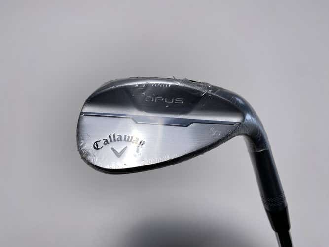 Callaway Opus Brushed Chrome Lob Wedge LW 60* 10 S-Grind DG Steel Mens RH NEW