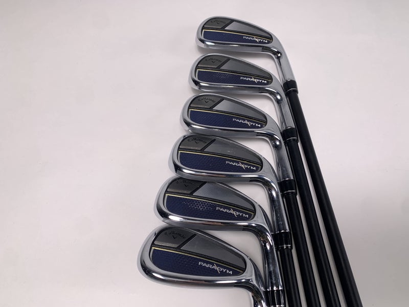 Callaway Paradym Iron Set 6-PW+GW Project X Cypher Sixty 5.5 Regular Mens RH