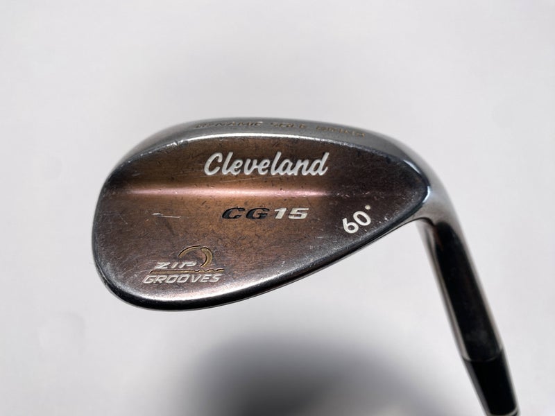 Cleveland CG15 Oil Can Lob Wedge LW 60* Traction Wedge Steel Mens RH +1.5"