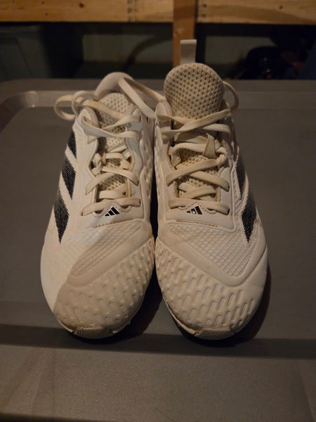 White Kids 3Y (Big Kids / Youth) Youth Adidas Cleats (Used)