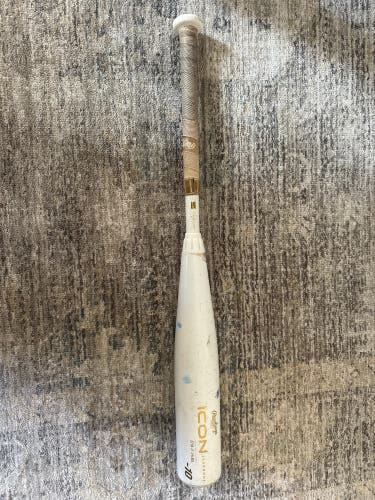2024 Rawlings Icon Composite USSSA Certified Bat (-10) 17 oz 27" (Used)