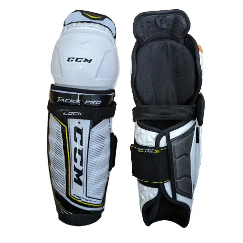 New CCM Ultra Tacks Pro Stock Shin Pad 14"