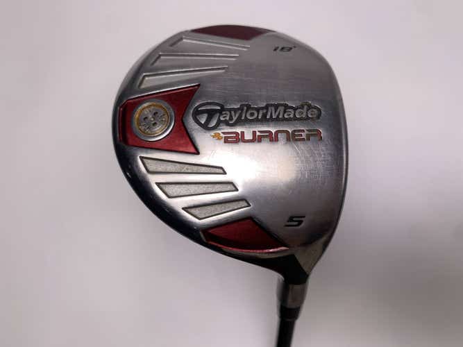 TaylorMade Burner Steel 2007 5 Fairway Wood 18* REAX SuperFast 50g Regular RH