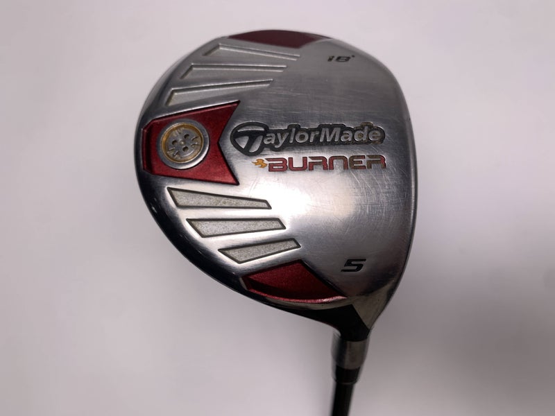 TaylorMade Burner Steel 2007 5 Fairway Wood 18* REAX SuperFast 50g Regular RH