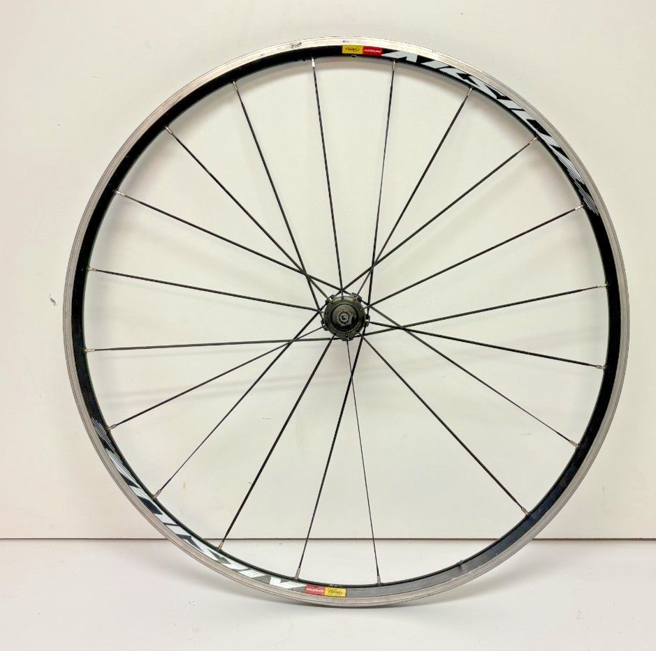 Mavic Aksium 20-Bladed Spoke Lightweight Black Aluminum 622x15