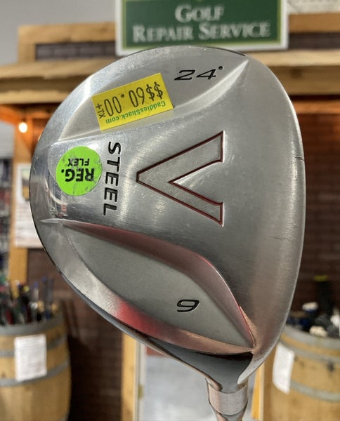 TaylorMade V-STEEL 24 #9 Fairway Wood 41" M.A.S. Regular Flex Graphite RH USED