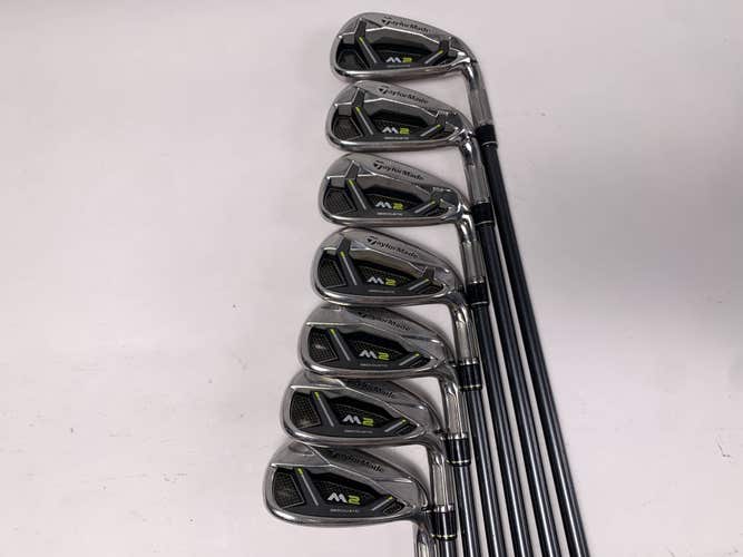 TaylorMade M2 2019 Iron Set 5-PW+GW M2 Reax Senior Graphite Mens RH