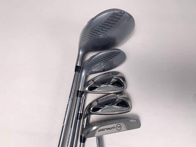 US Kids WT-15S Club Set Driver 4H 7 PW Putter TS 54 Youth Graphite Junior LH