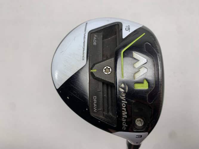 TaylorMade M1 2019 3 Fairway Wood 15* Speeder 757 Evolution Tour Spec Stiff RH