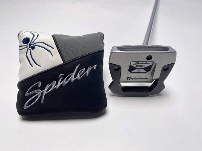 TaylorMade Spider GTx Center Shaft Putter 34" SuperStroke Pistol GTR 1.0 RH HC