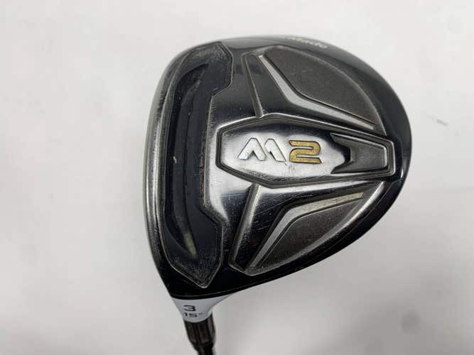 TaylorMade M2 3 Fairway Wood 15* REAX 65g Regular Graphite Mens LH