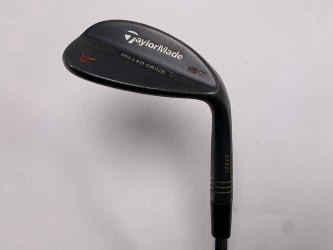 TaylorMade Milled Grind Black Sand Wedge SW 56* 12 DG Wedge Steel Mens RH