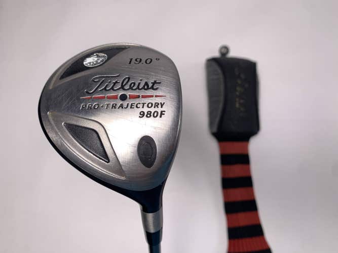 Titleist 980 F Fairway Wood 19* 4375 Stiff Graphite Mens RH