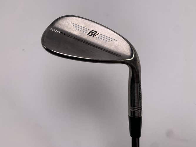 Titleist Vokey SM9 Brushed Steel Gap Wedge GW 52* 8 Bounce F-Grind Wedge Mens RH