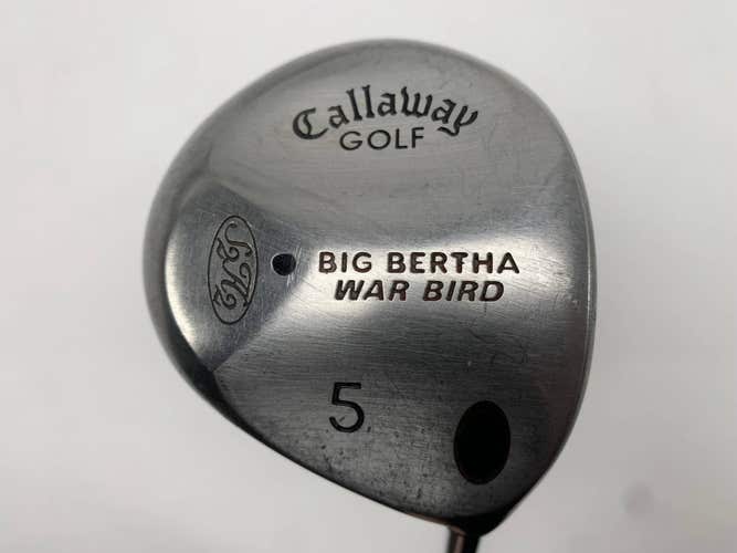 Callaway Big Bertha Warbird 5 Fairway Wood 18* Memphis "10" Regular RH