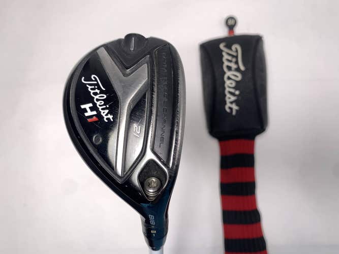 Titleist 818 H1 Hybrid 21* Fujikura Atmos HB Tour Spec 8S Stiff Mens RH HC