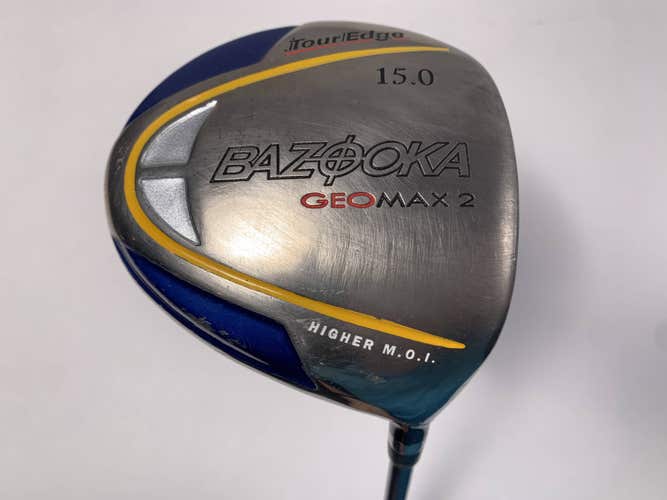 Tour Edge Bazooka Geomax 2 Driver 15* Grafalloy Bazooka GeoMax 65g Stiff RH