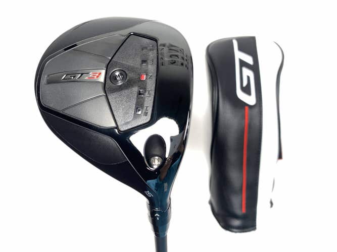 Titleist GT3 3 Fairway Wood 15* HZRDUS 6.0 Black Gen 5 70g Stiff RH HC NEW