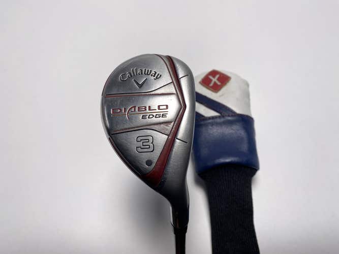 Callaway Diablo Edge 3 Hybrid 21* Regular Graphite Mens RH HC