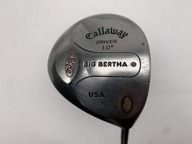 Callaway S2H2 Driver 10* True Temper Dynamic Gold Regular Steel Mens RH