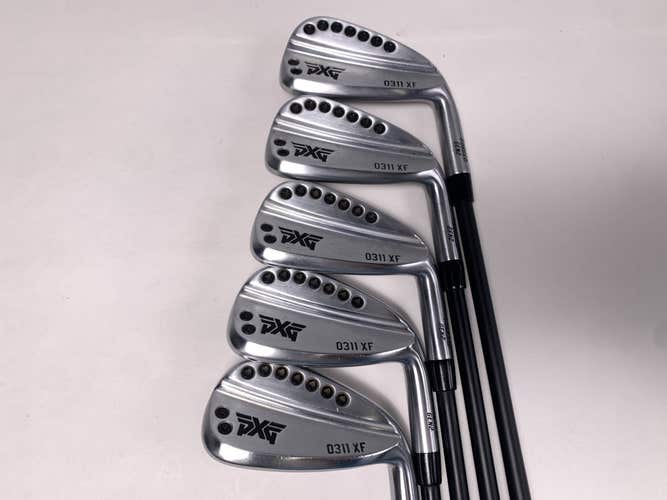 PXG 0311 XF GEN2 Chrome Iron Set 5-9 KBS Tour Graphite Iron 60 Regular RH +1''