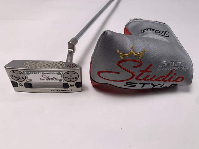 Scotty Cameron Studio Style Squareback 2 2025 Putter 38" Mens RH HC NEW