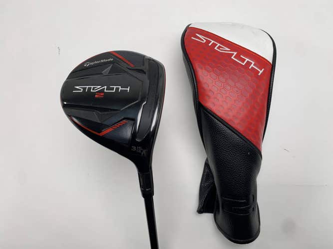 TaylorMade Stealth 2 3HL Fairway Wood 16.5* Ventus Red TR 6-S Stiff RH HC