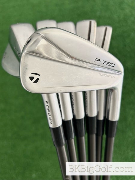 Taylormade P790 21 Forged Iron Set 5-P / Recoil F3 Regular Graphite