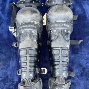 Black Youth Rawlings Prodigy Catcher's Leg Guard 10.5" (Used)
