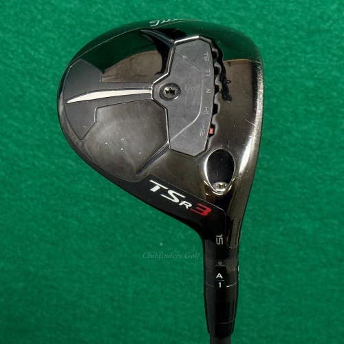 Titleist TSR3 15 Fairway Wood Tensei 1K Black 75-X Graphite Extra Stiff
