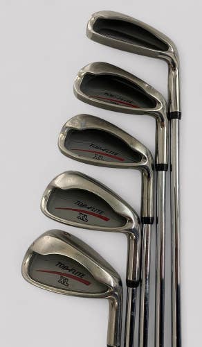 TOP FLITE XL STEEL IRONS SET 6,7,8,9,W Regular Flex RH