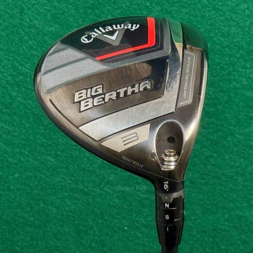 Callaway Big Bertha 16 Fairway 3 Wood Cypher Forty 5.5 Graphite Regular w/HC